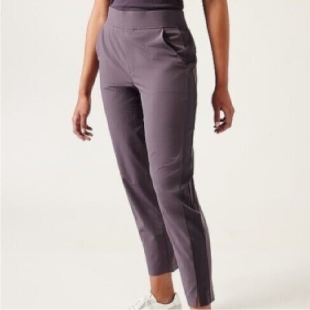 Athleta Women’s Brooklyn Ankle Pants Size Women’s 6 Color Purple